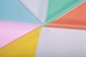 Warna Film Lembut PVC Cocok Untuk Kain Iklan