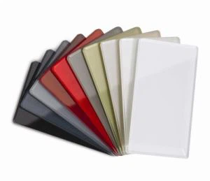 High Glossy Acrylic ABS PMMA ABS Sheets dengan PE Film